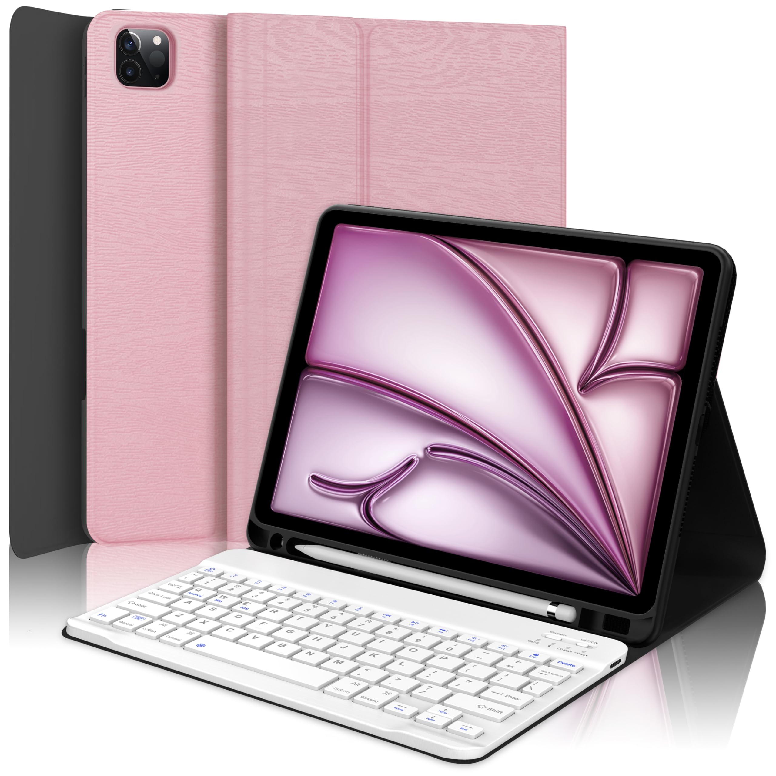 Amazon.com: D DINGRICH Keyboard Case for iPad Air 11 inch Case